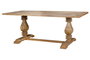 GINER Y COLOMER Mesa de comedor 8 plazas en madera de mango natural 2 metros
